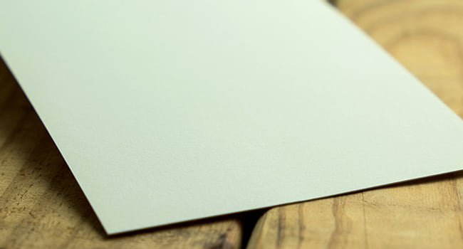 Up close photo of vellum paper